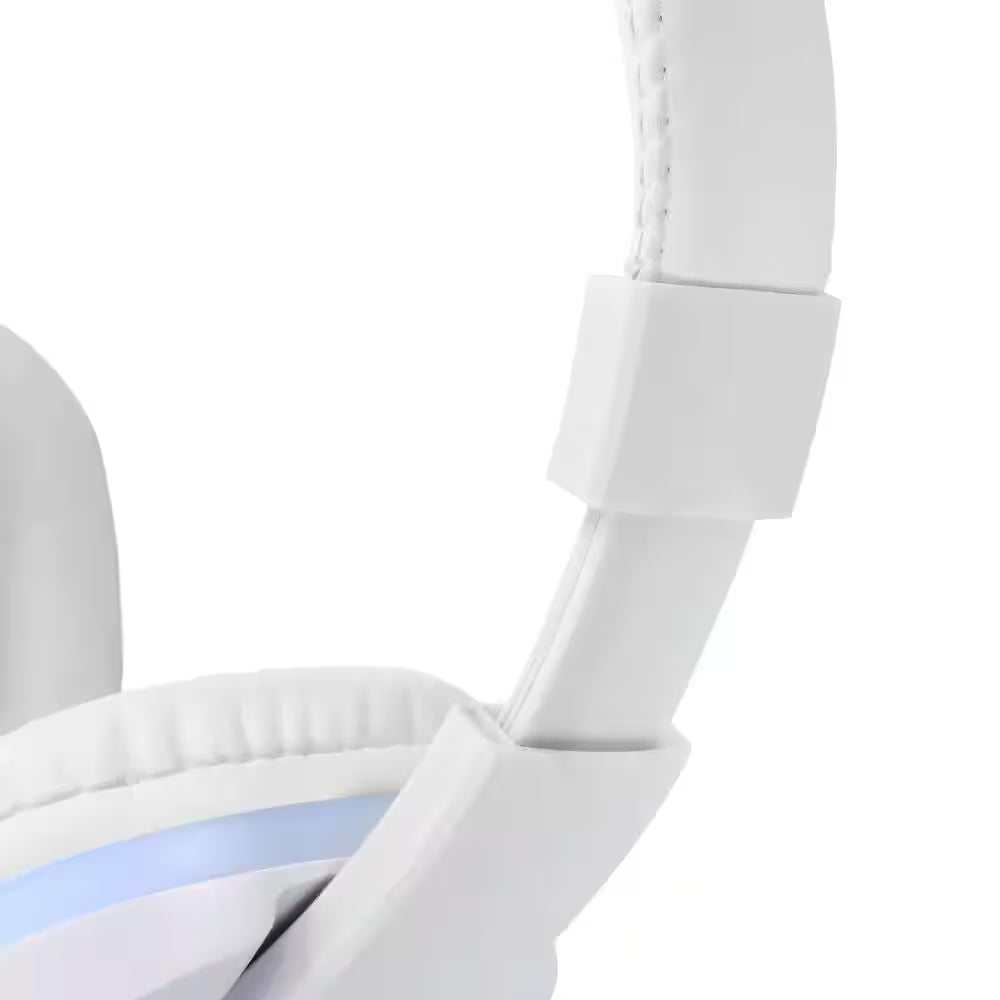 Light up Pro Gaming Headset in White