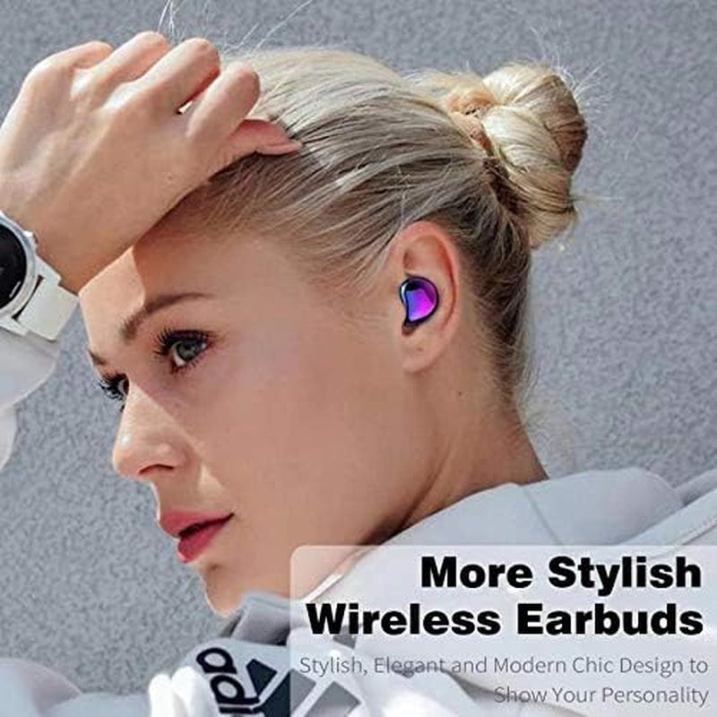 Coolbuds2 True Wireless Bluetooth Earbuds for Small Ears | More Stylish Purple Wireless Earbuds with Premium Acoustics | the Most Portable Charging Case | Aurora Purple