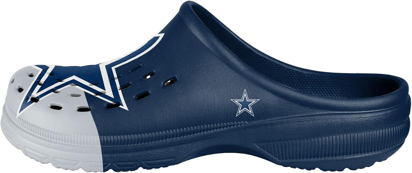 Men'S NFL Team Logo Garden Water Sandals Shoes Slipper Clogs