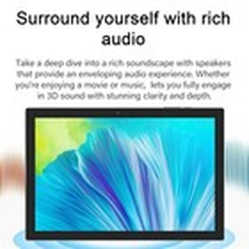 2 in 1 Tablet 10 Inch Android 14 OS Tableta, Tablets with Keyboard, Mouse,