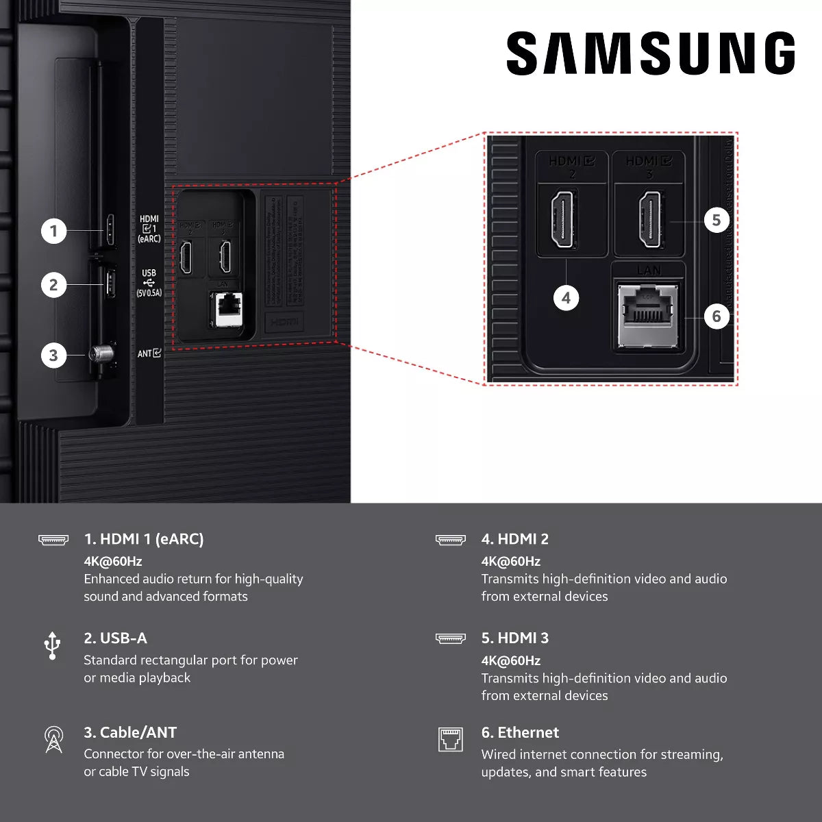 Samsung Crystal UHD 4K Smart TV