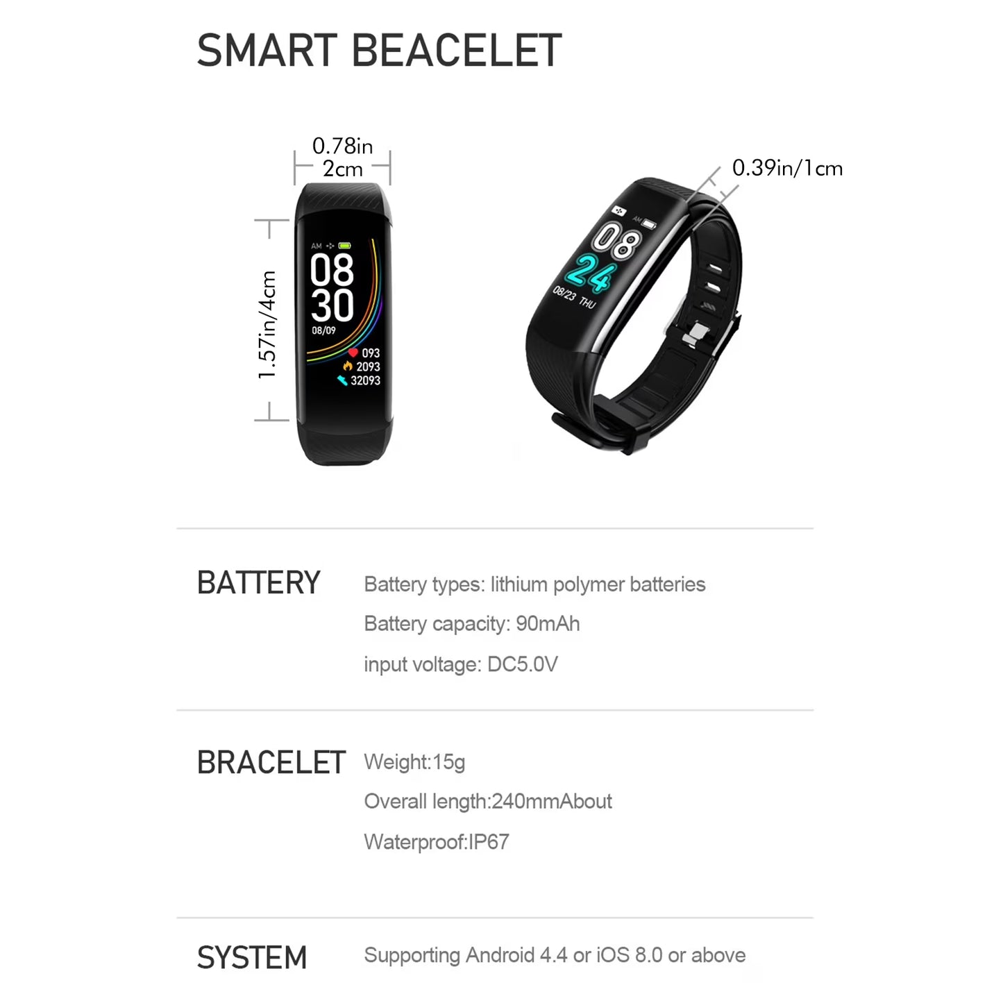 Smart Watch Bands Smart Watch Hw12 6 Android Wrist Phone Activity and Smartwatches Kw88 Pro Smart Watch Smart Bracelet Color Screen Exercise Oxygen Sleep Bracelet