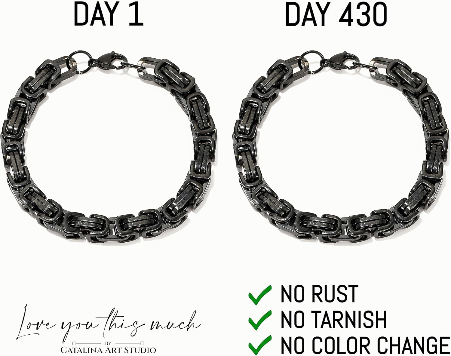 Dad Gift from Daughter | 5Mm Twist Steel Bracelet | 8" + 1" Extender | Daughter to Father Birthday | Luxury Gift Box & Card