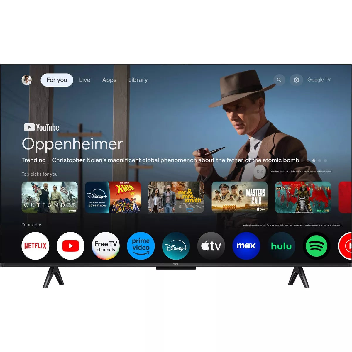 TCL Class S5-Series 4K UHD HDR LED Smart Google TV