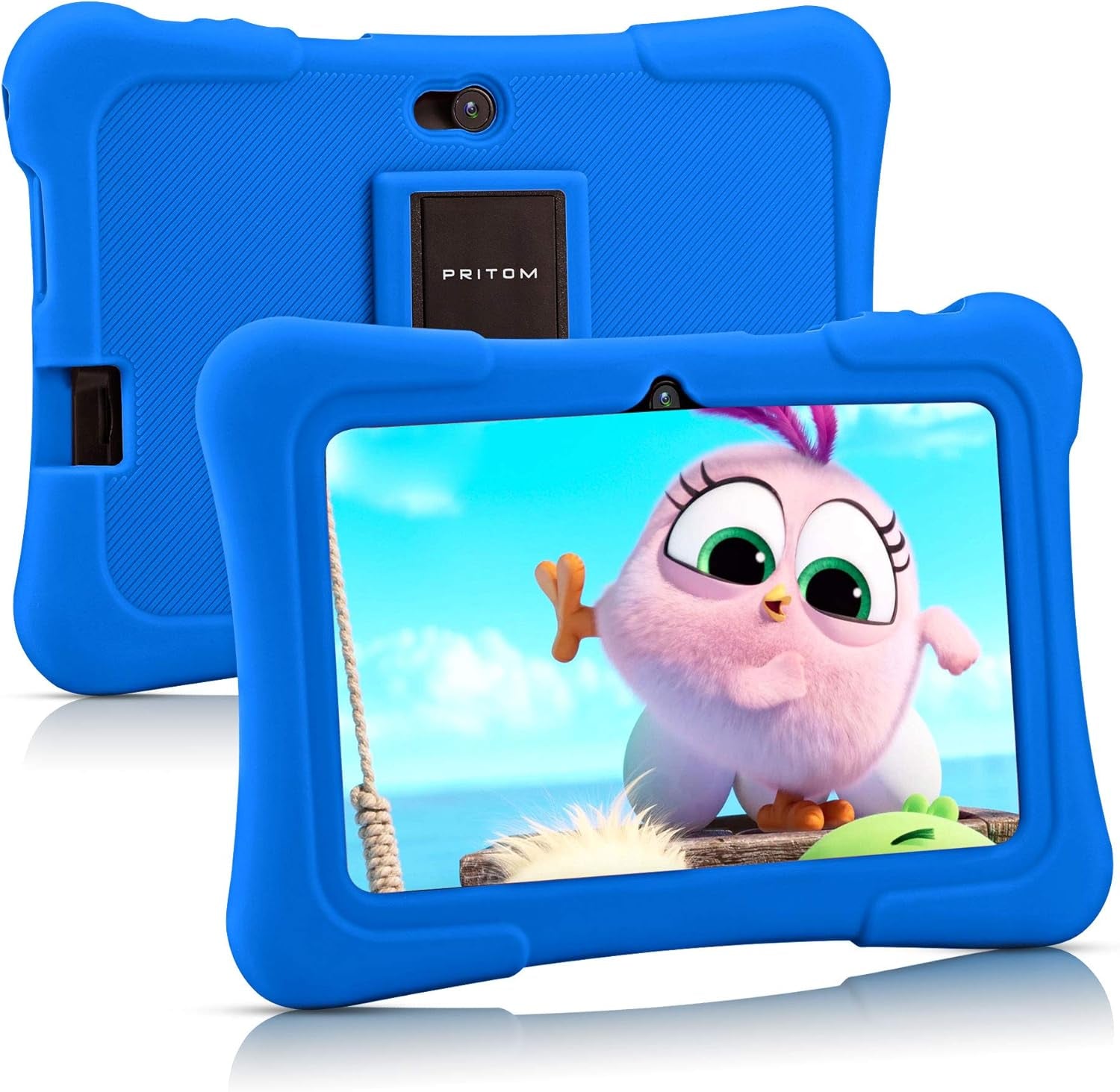 7 Inch Kids Tablets, Androdi 13 Tablet for Toddler, 32GB, Wifi, Educationl, Games,Parental Control, Kids Software Pre-Installed with Kids-Tablet Case, Great Size, Dark Blue