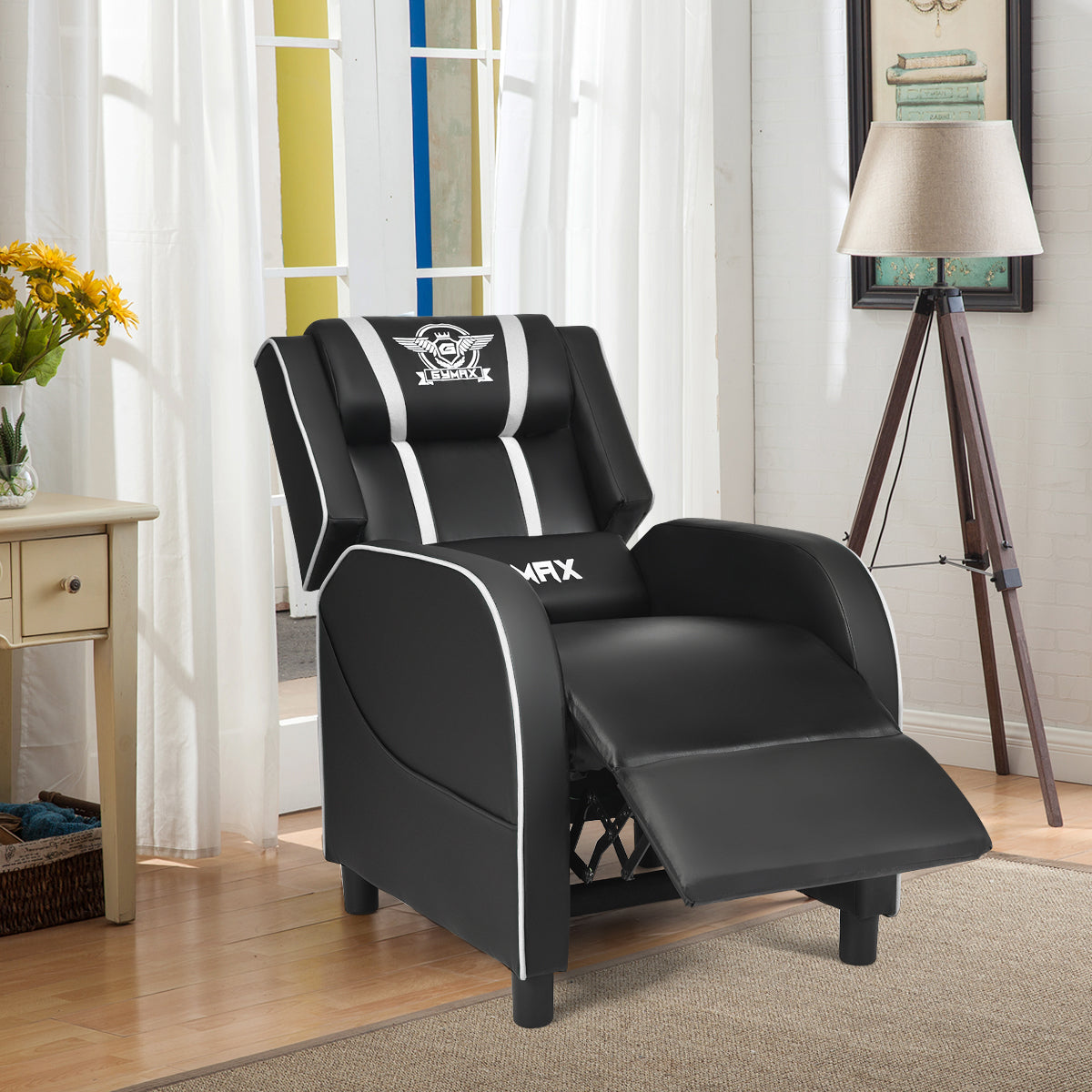 Massage Gaming Recliner Chair Racing Single Lounge Sofa Home Theater Seat