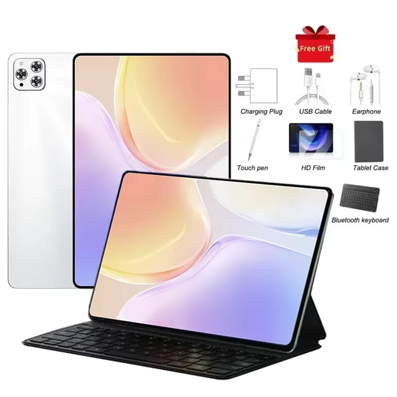 2025 Original Ipad Air Pro Tablet PC Android14 22GB+2TB 20000Mah Snapdragon870 Tablet PC 5G Dual SIM Card WIFI HD 4K Tab PC