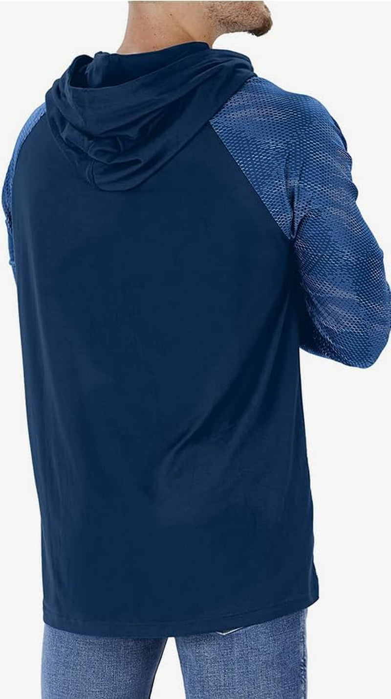 Men'S NFL Team Color Lightweight Pullover Hoodie with Viper Print Sleeves