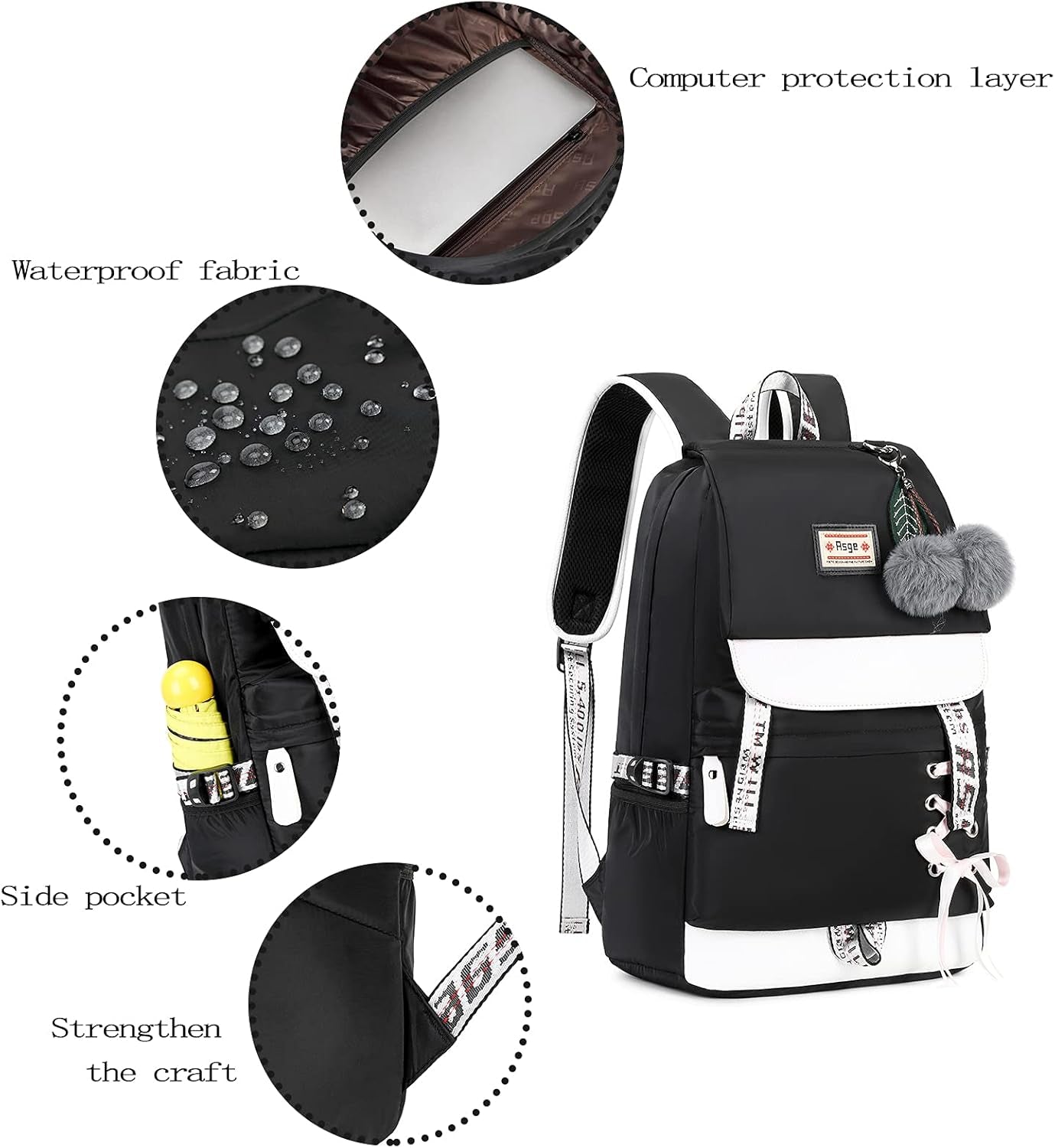 Backpacks for Girls Kids Backpack for School Bookbag for Women Children Back Pack