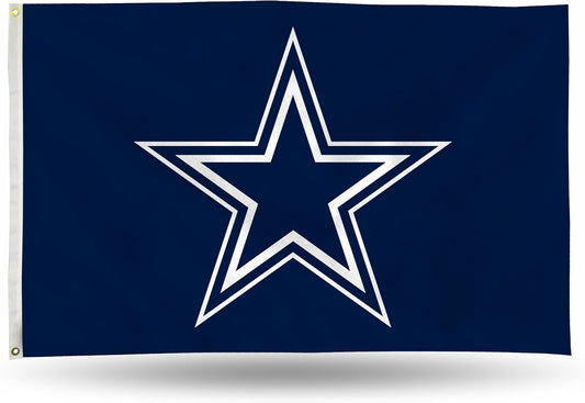 NFL Standard 3' X 5' Banner Flag Single Sided - Indoor or Outdoor - Home Décor