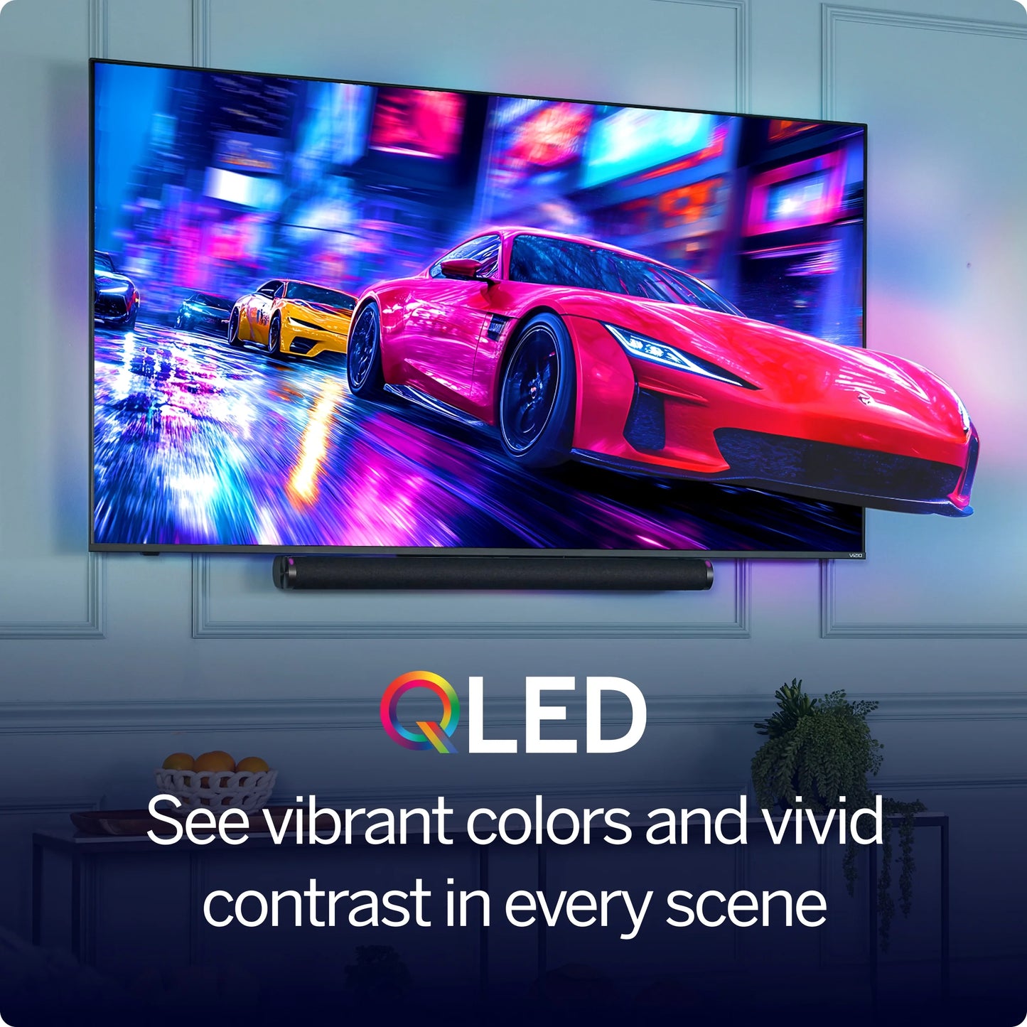 65 in Mini LED Quantum 4K QLED HDR Smart TV, New 2026, VQM65C-10