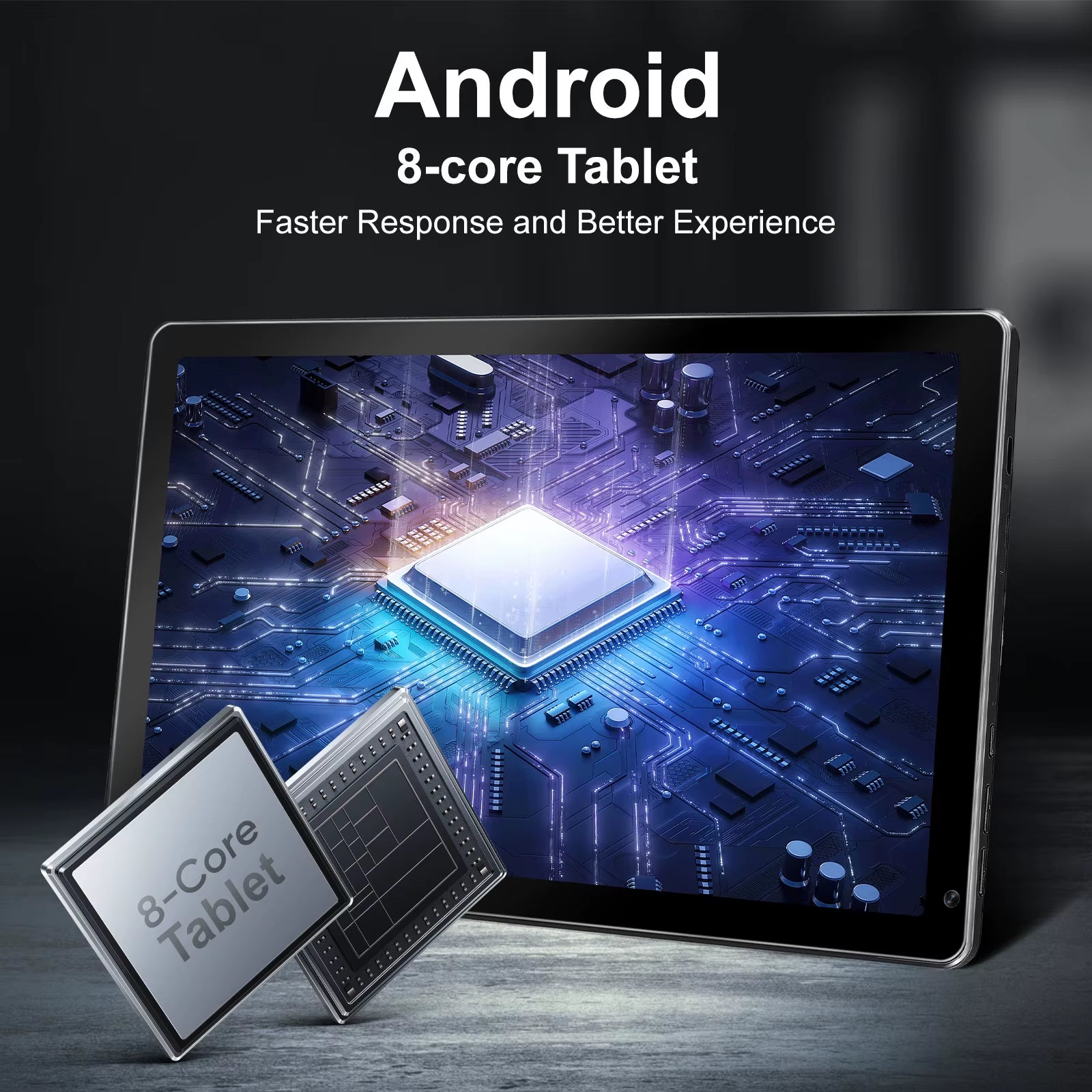 OC101 10.1 Inch Tablet Octa-Core Processor 8GB RAM 128GB ROM 1TB TF Card Expandable Android 13 Tablets HD Touchscreen PC PAD