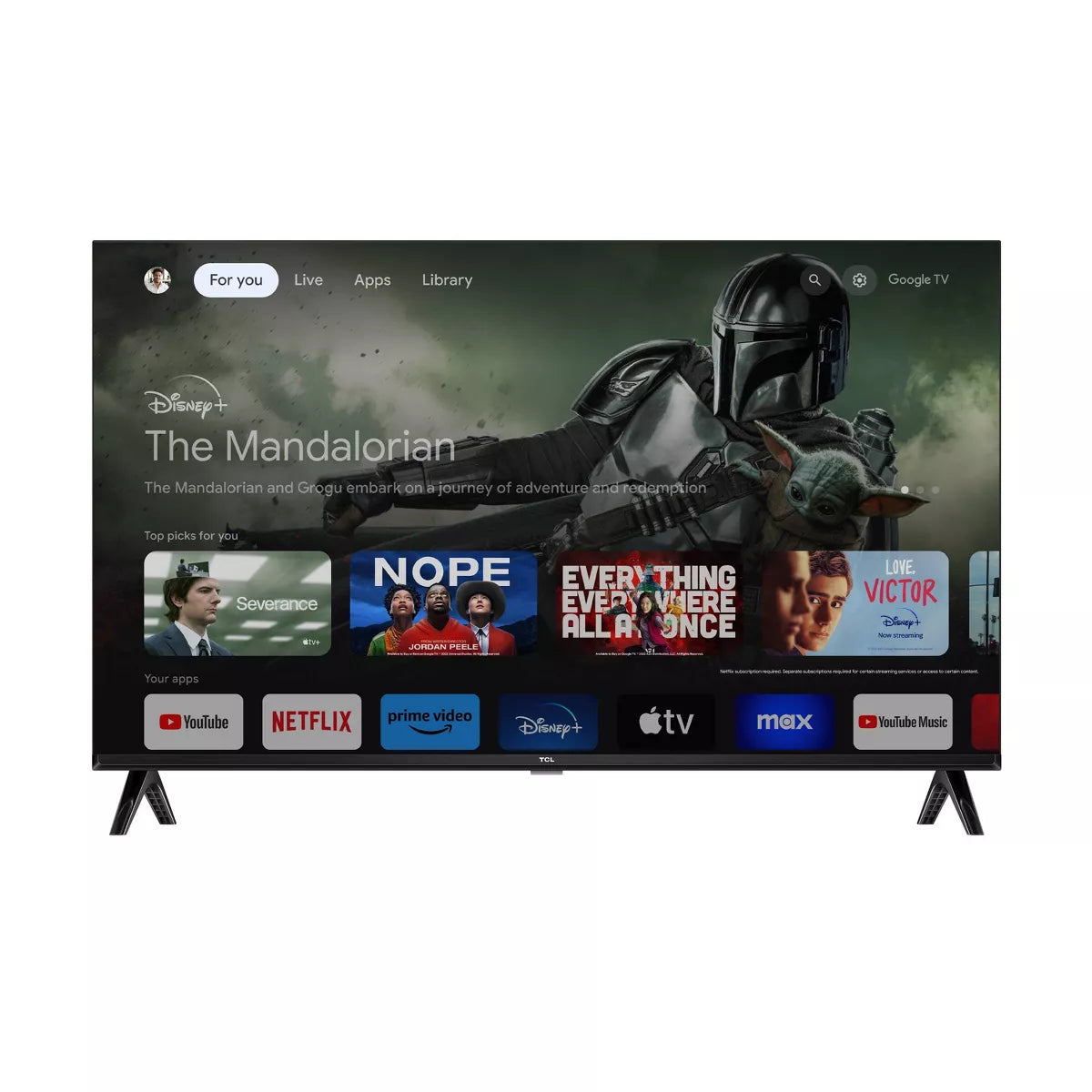 TCL 32" Class S3-Series 1080P HD LED Smart Google TV - 32S350G