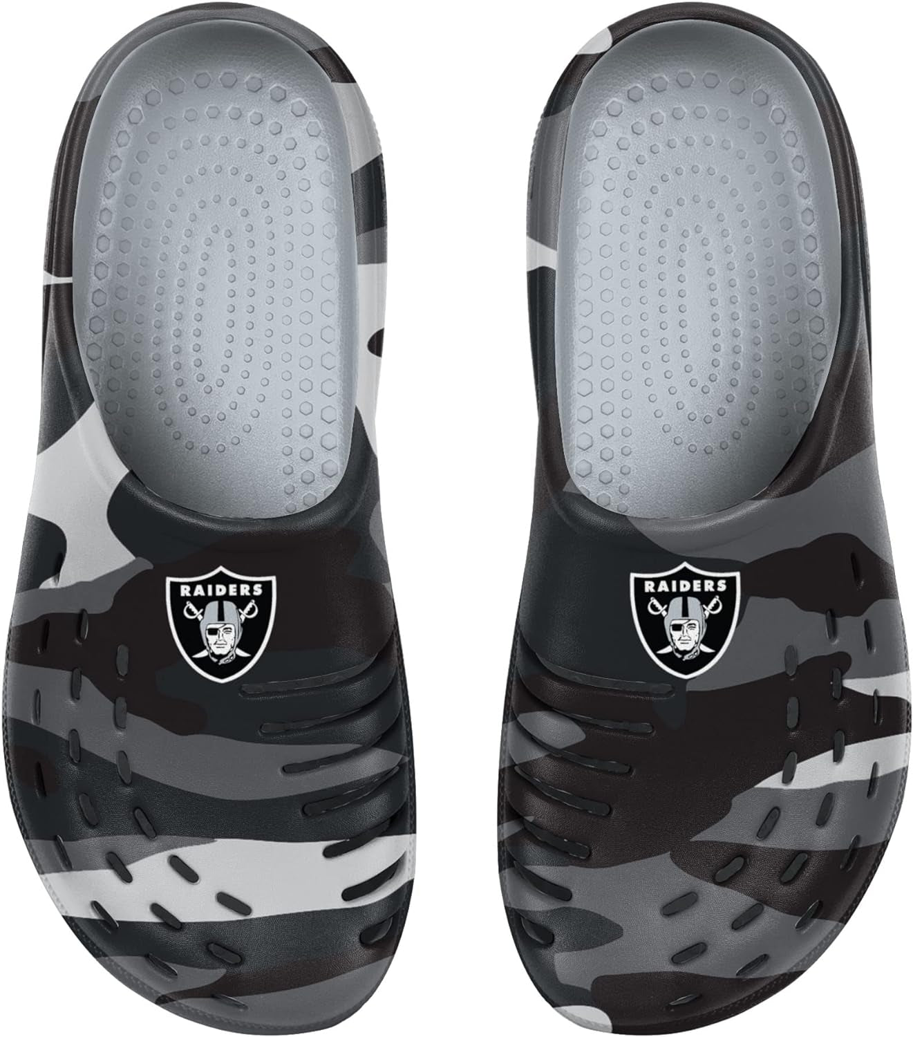 Men'S NFL Team Logo Garden Water Sandals Shoes Slipper Clogs