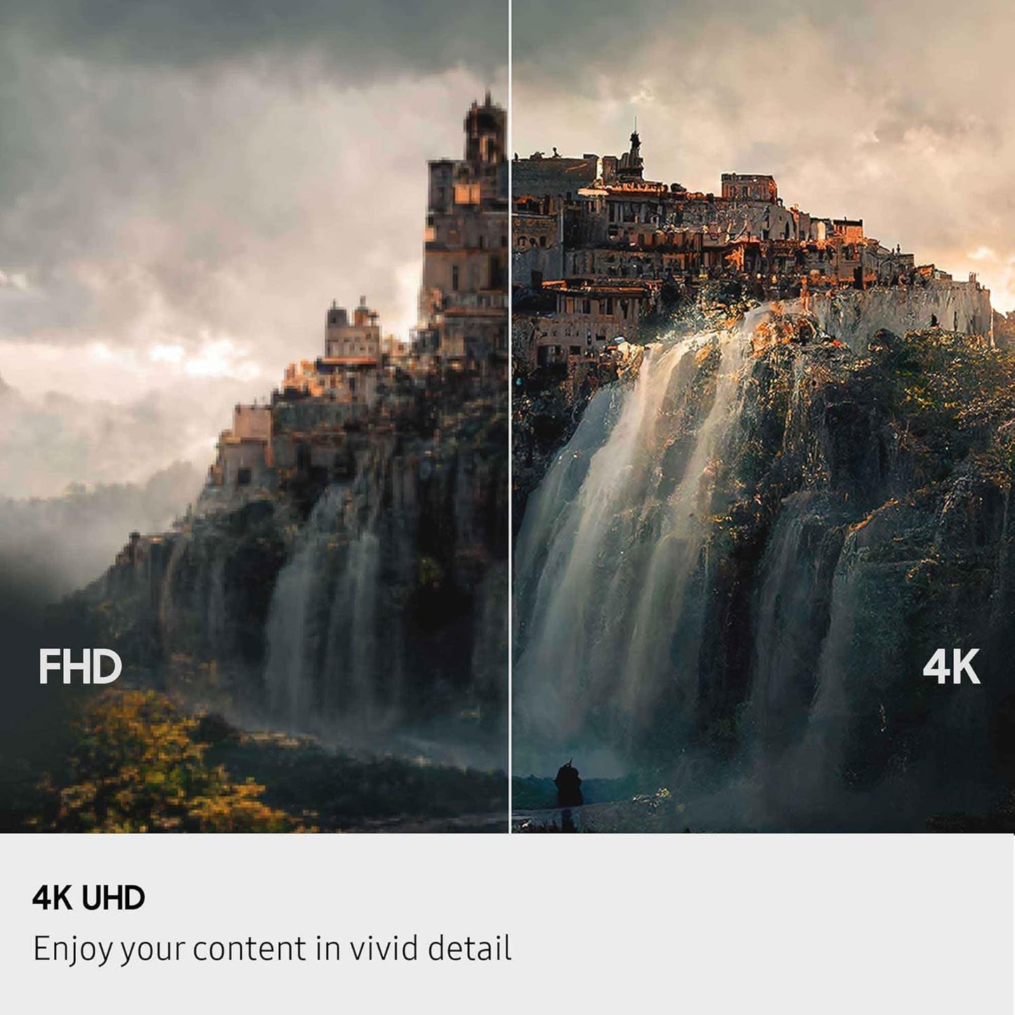 Samsung 32" the Movingstyle Essential 4K UHD Smart Monitor