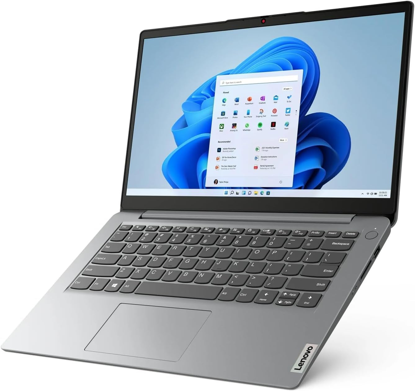 Ideapad 1I 14" Laptop. Intel Celeron N4500, 4GB, 128GB Emmc 82LV0075US (12-Mo. Microsoft 365 Included)