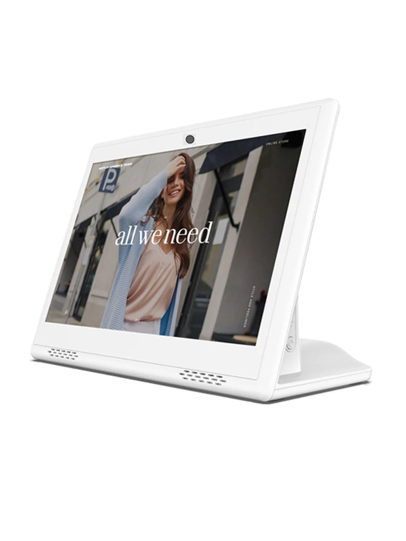 L-Shape 10 Inch Horizontal Screen Android 14 Tablet,Wifi+Bt+Ethernet,Google Play,Kiosk Display