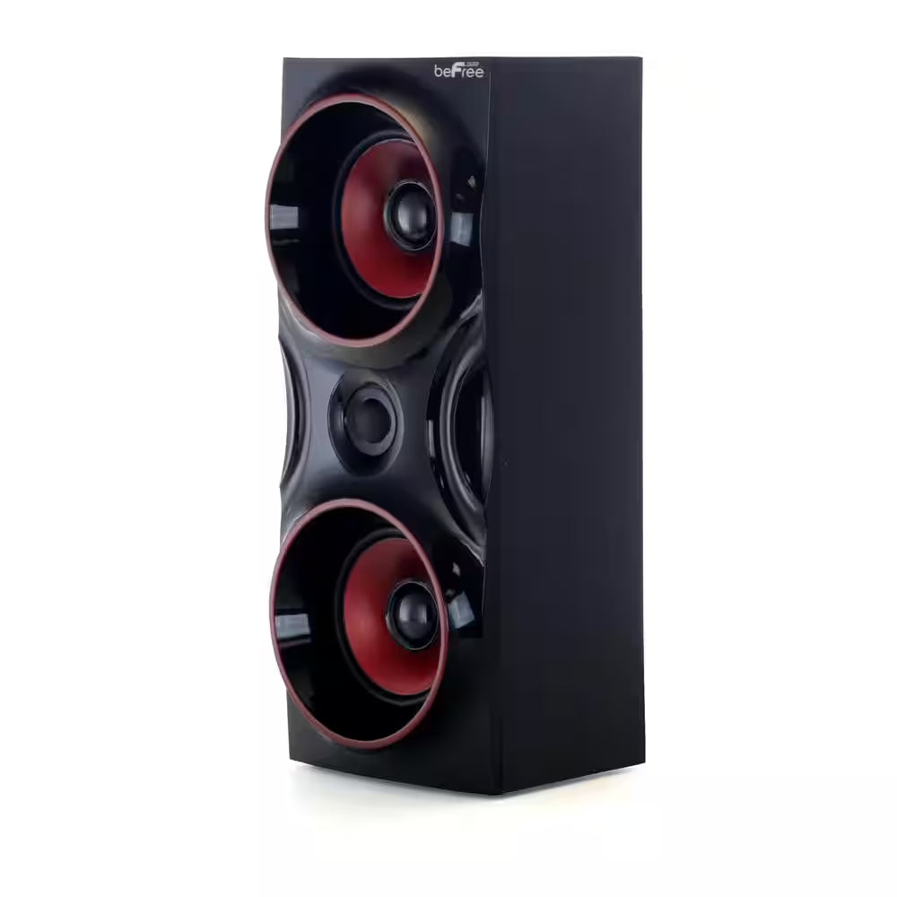 2.1 Channel Surround Sound Bluetooth Speaker System in Red