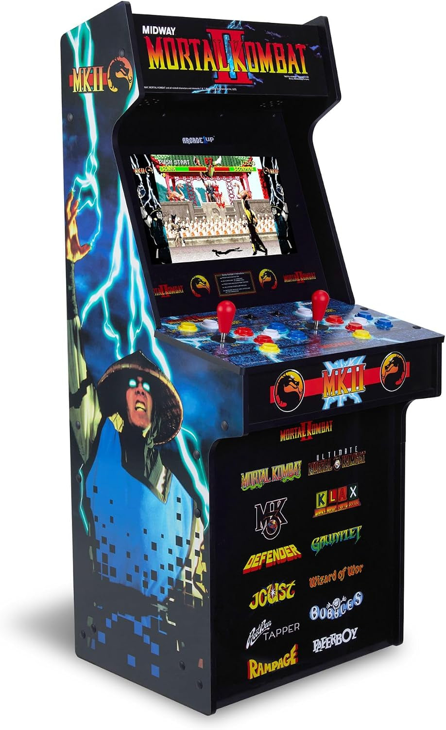 Arcade1Up Mortal Kombat Classic SE Arcade Machine, 15.6-Inch Screen