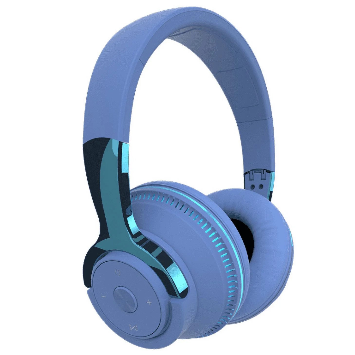 Wireless On-Ear Headphone, Upgrade Bass Hifi Stereo Wireless Heaset, Foldable & Wireless Wired Mode, Noise Isolating over Ear,W Microphone and Volume Control, for Laptop Cell Phone