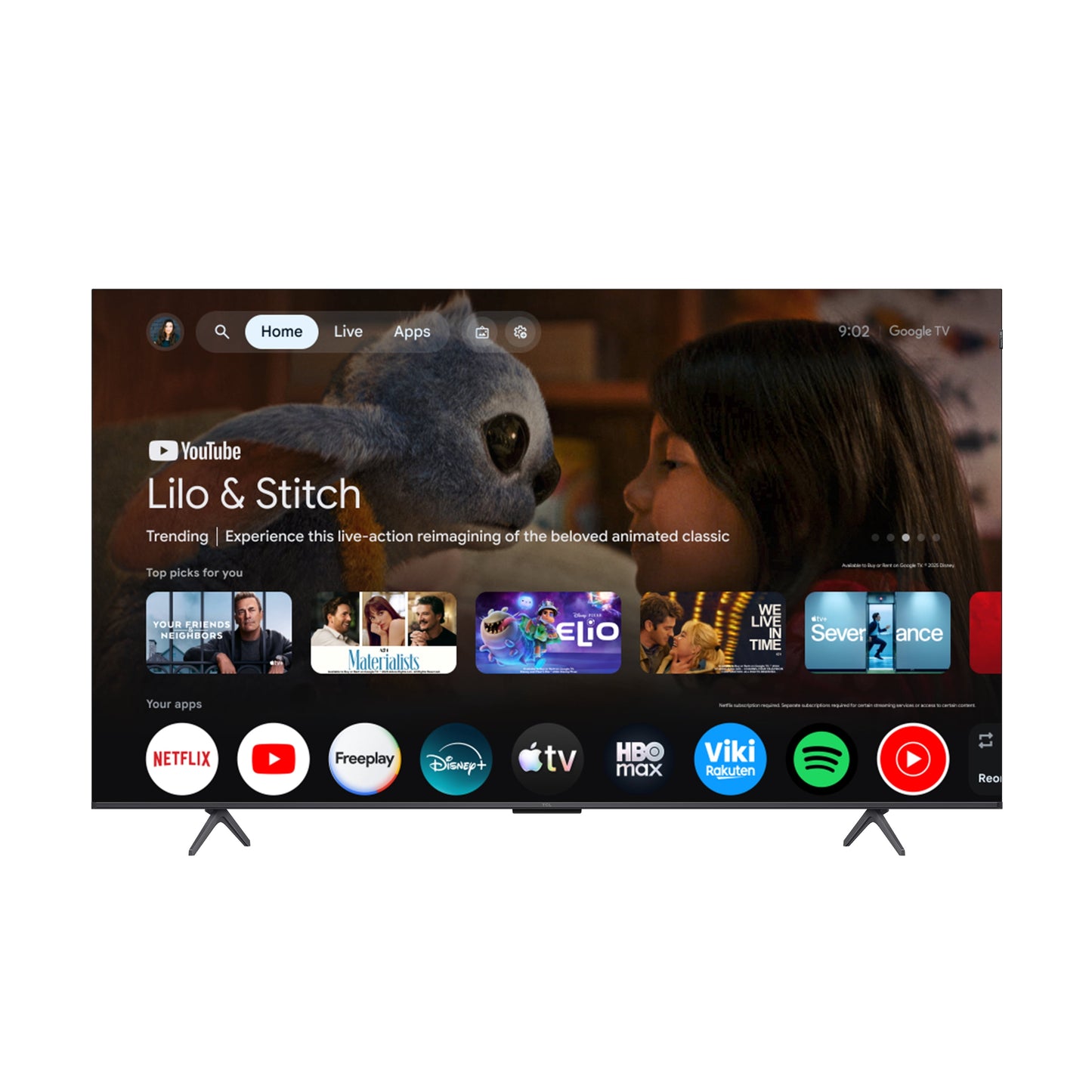 55" Q6 Series QLED 4K UHD HDR Smart Google TV (New 2024) - 55Q651G