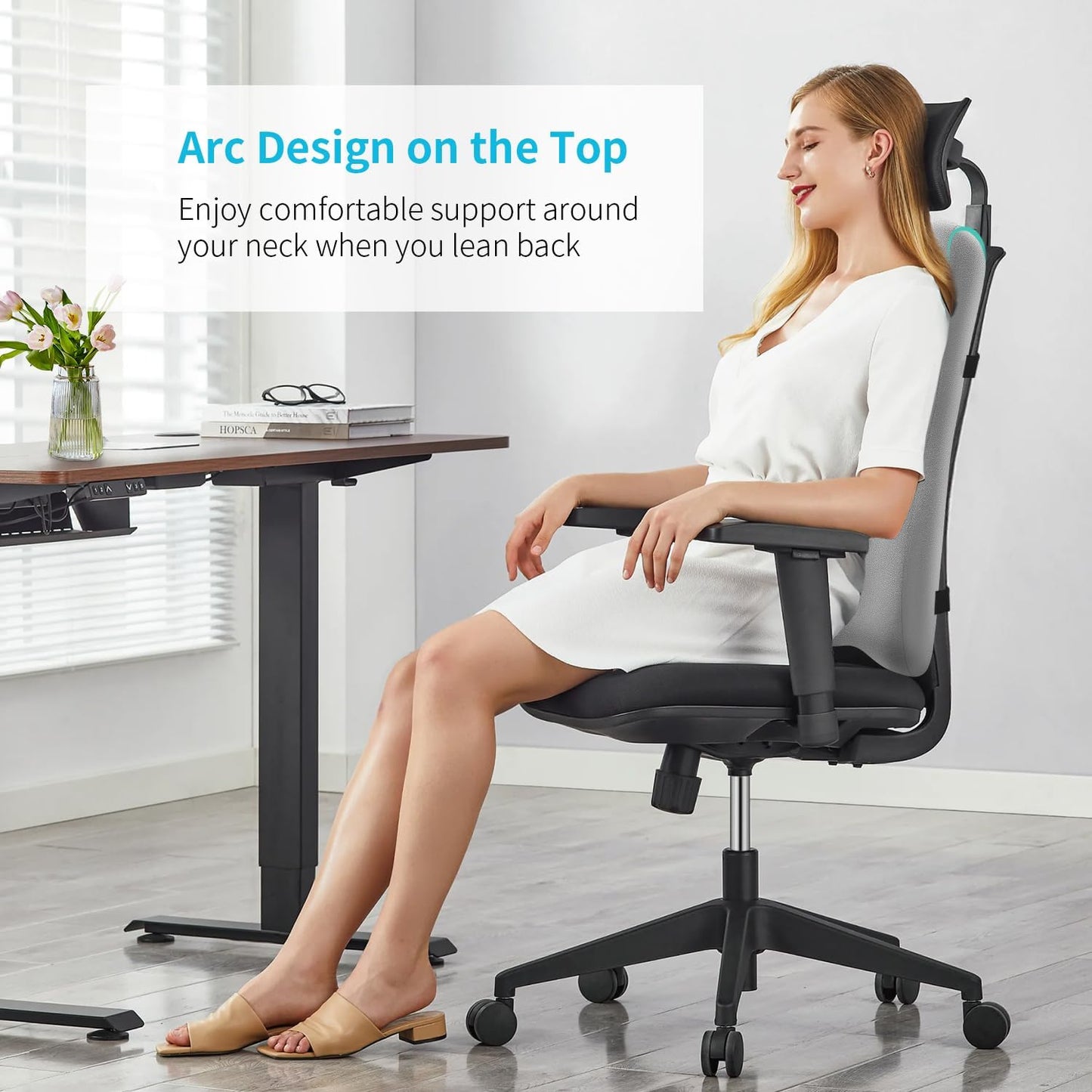 High Back Support Pillow for High Back Office Chair Fully Support Entire Back Fo