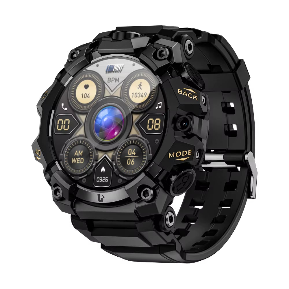 New APPLLP 2 PRO Rugged Sport Android Smart Watch Phone Dual Camera Video Calls Wifi Fitness 4G Watch Amoled round Screen