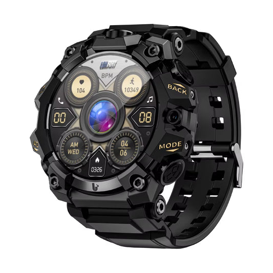 New APPLLP 2 PRO Rugged Sport Android Smart Watch Phone Dual Camera Video Calls Wifi Fitness 4G Watch Amoled round Screen