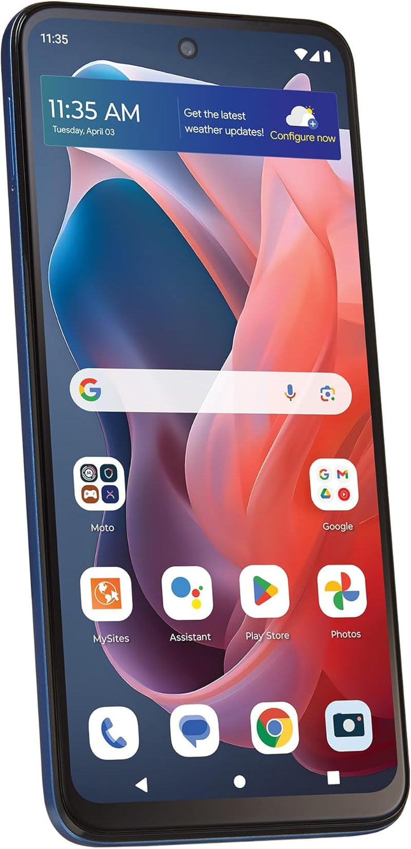 Moto G Play 2024 Prepaid Phone with a 1-Yr Plan Included