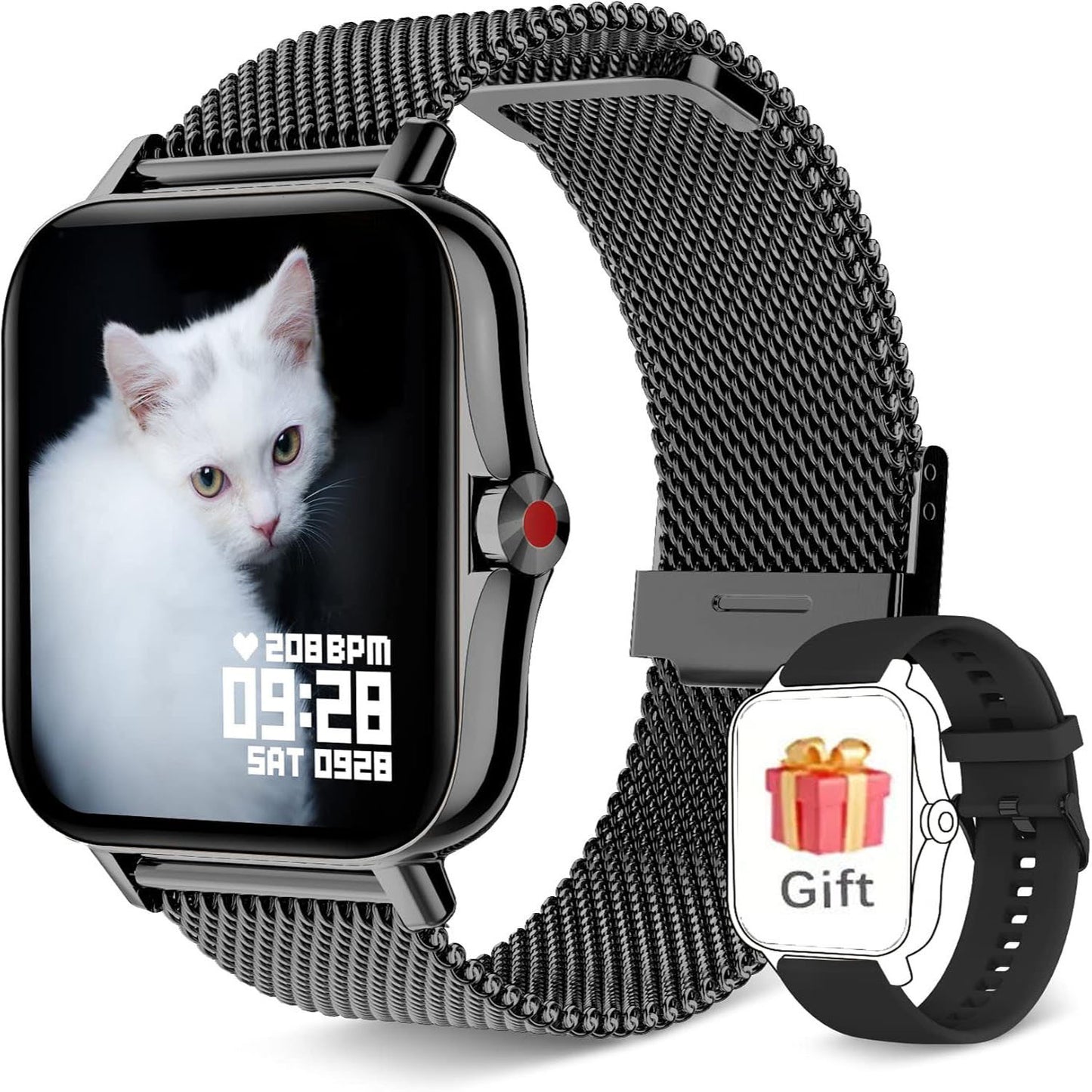 New Smartwatches Now on Sale, Featuring Message Alerts, Call Answering, Health Monitoring, Activity Tracking, Notification Reminders, and Fitness Functions.