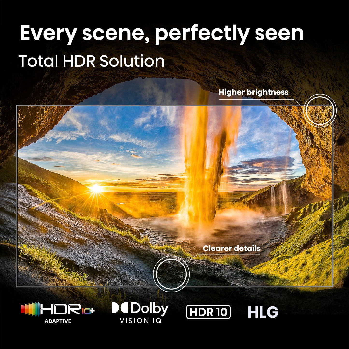 65" M7 Series Mini-Led QLED 4K UHD Google Smart TV (65M7SG, 2026 Model) - Mini LED, Hi - QLED, Dolby Vision, HDR10+, Built-In Subwoofer, Game Mode Pro, AI Smooth Motion, Google Assistant