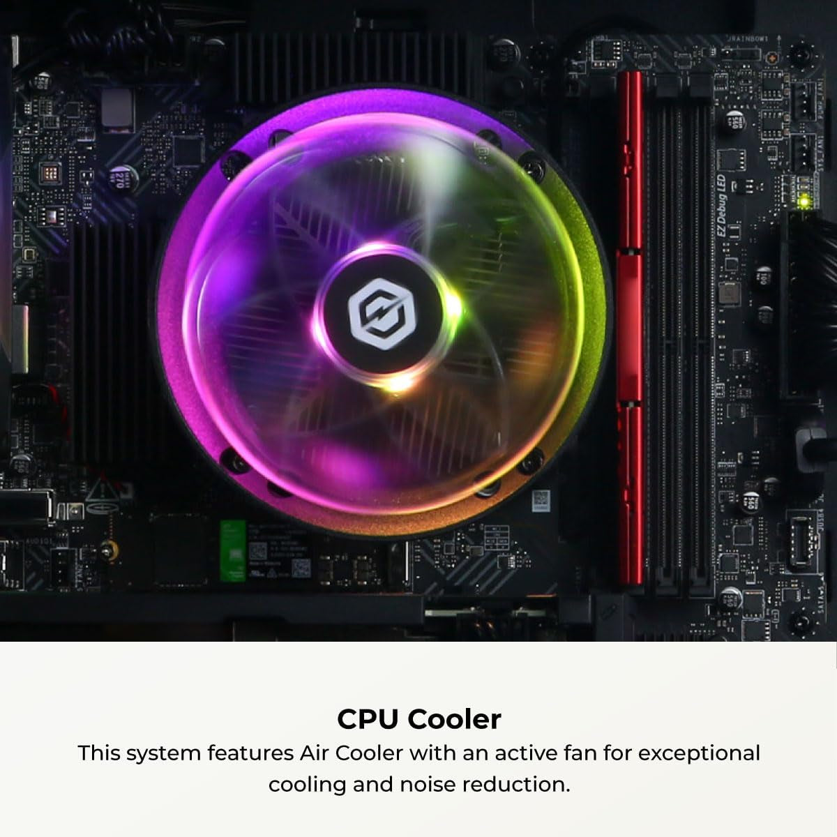 Gamer Xtreme VR Gaming PC, Intel Core I5-13400F 2.5Ghz, Geforce RTX 5060 8GB, 16GB DDR5, 1TB Pcie 4.0 SSD, Wifi Ready & Windows 11 Home (Gxivr8060A40)
