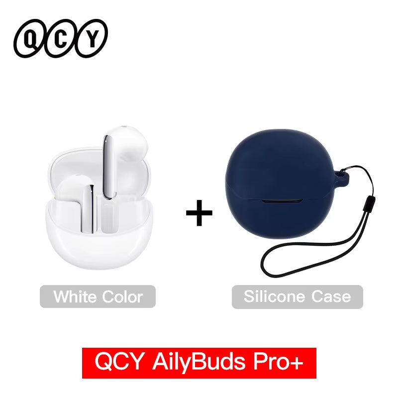 HT10 Ailybuds Pro+ ANC Wireless Earphones Hi-Res Audio with LDAC 6 Mic AI HD Call Headset Bluetooth 5.3 Dual Connect Earbuds