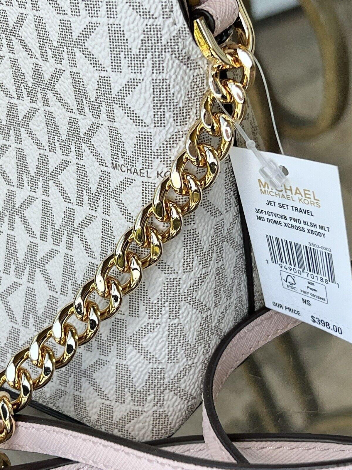 Michael Kors Lady PVC or Leather Crossbody Bag Handbag Messenger Purse Shoulder