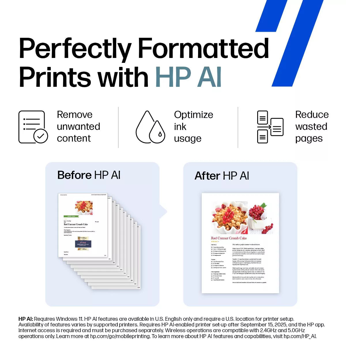 HP Envy 6555E Wireless All-In-One Color Printer Scanner Copier with Instant Ink & HP+ (714N5A)