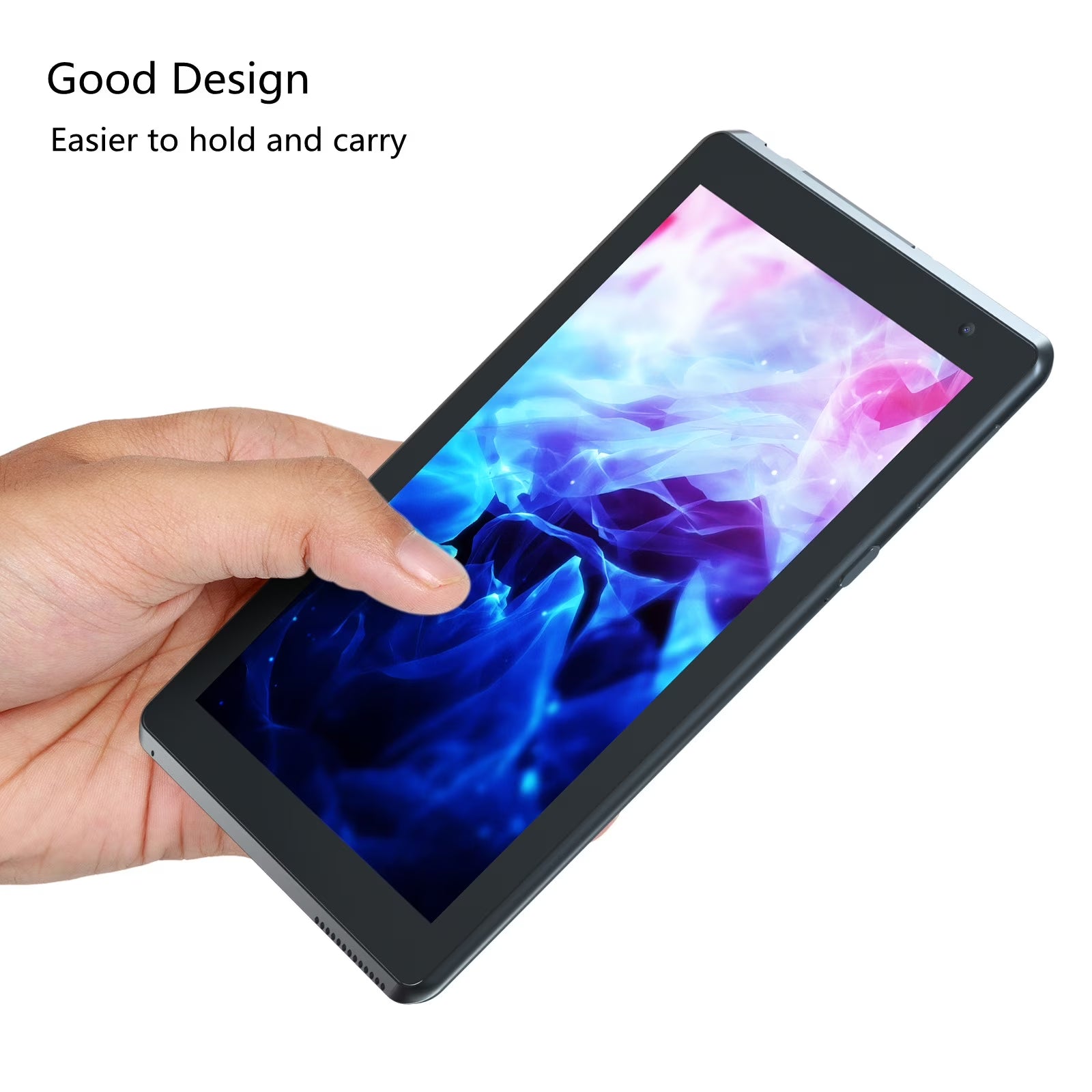Tablets 7 Inch Android 15 Tablet 8GB RAM 32GB ROM Computer Tablet for Kids, Bluetooth, 2.4G Wifi Tab, Black