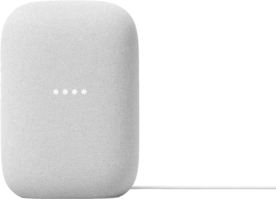 Google Nest Audio (3-Pack) Smart Speakers – Multi-Room Wireless Home Speaker Bundle with Bluetooth, Wi-Fi, Assistant, Stereo Sound, Voice Control & Smart Home Integration