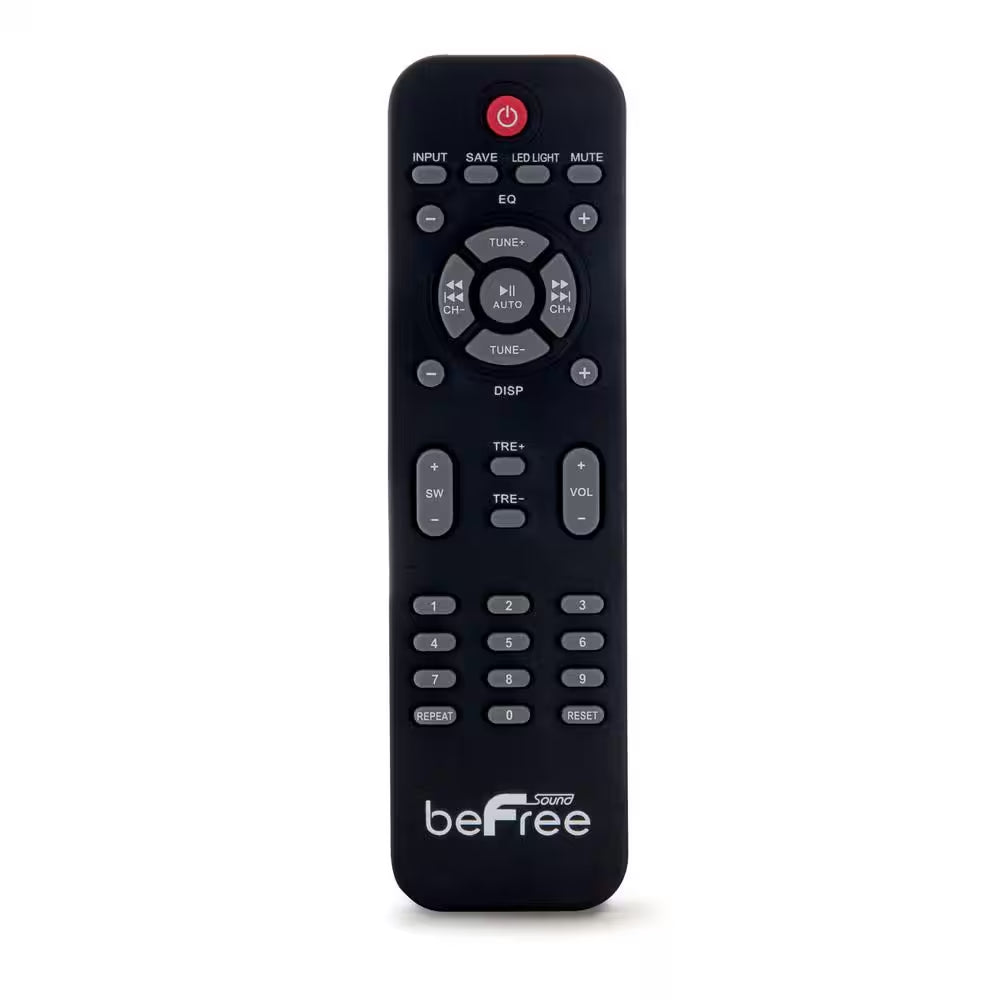 2.1 Channel Surround Sound Bluetooth Speaker System in Red