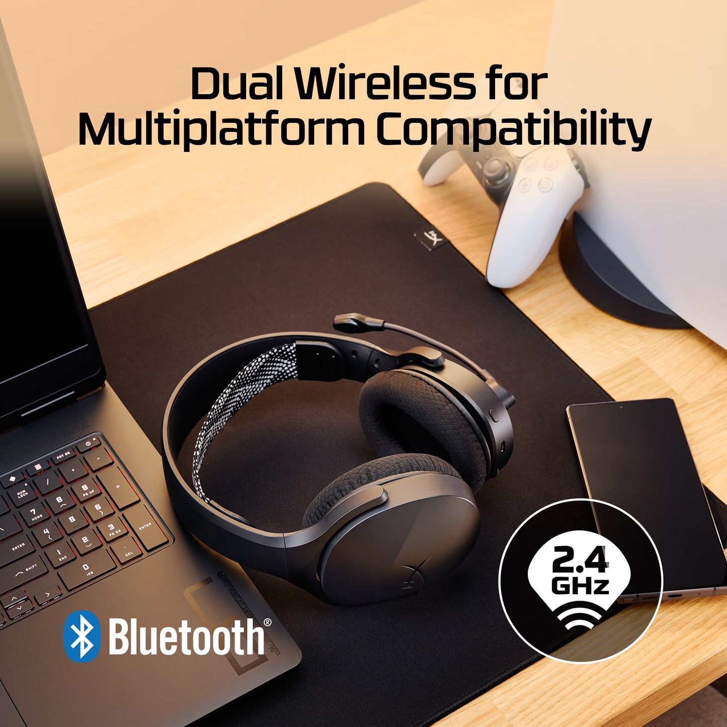Cloud Jet - Wireless Gaming Headset - Blue
