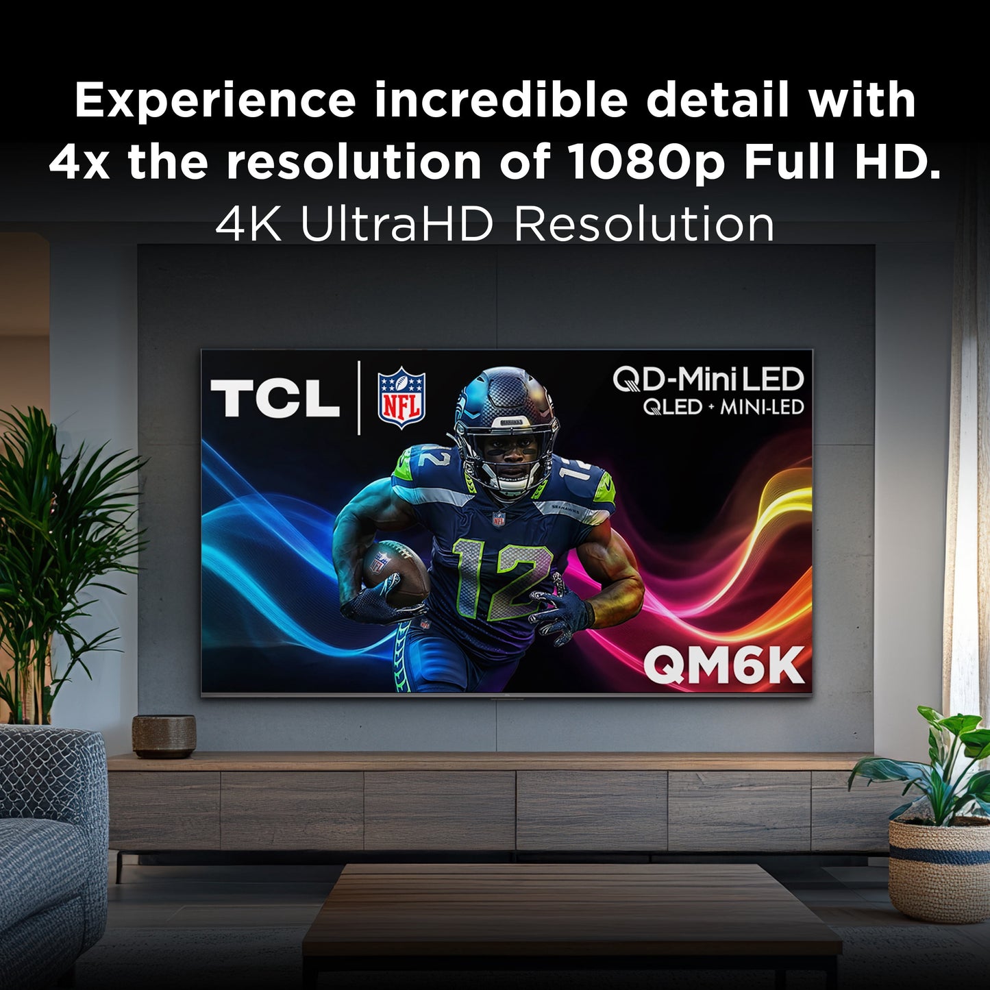 65" Class QM6K Series Qd-Mini LED QLED 4K UHD HDR Smart Google TV (NEW 2025) - 144Hz, Dolby Atmos Onkyo Audio, Halo Control System - 65QM6K