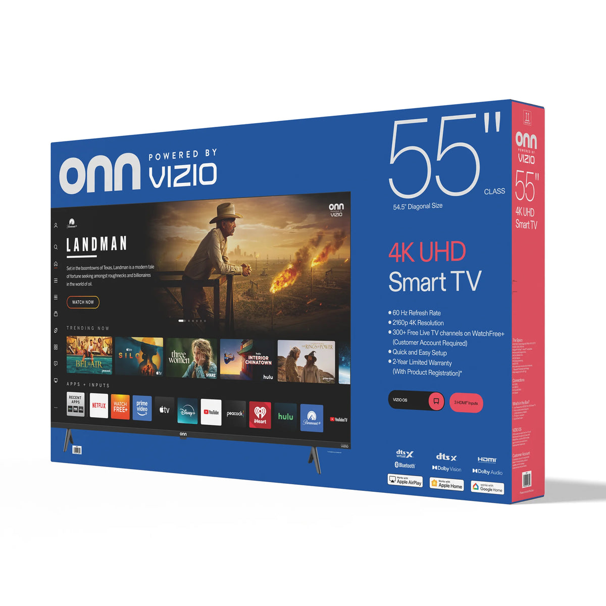 55 in Class 4K UHD Smart Television Powered by VIZIO, 55S4V1