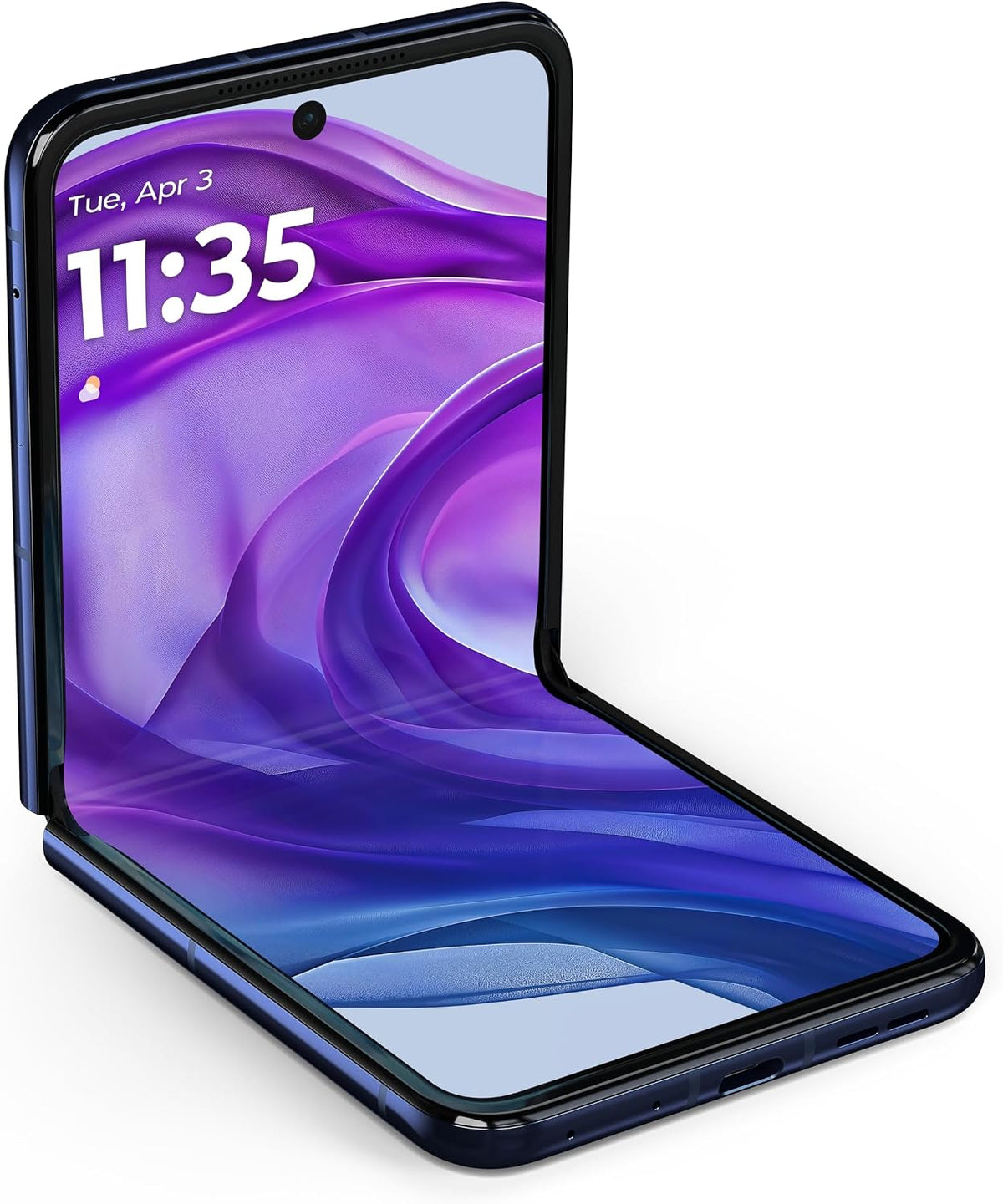 Motorola Razr+ | 2024 | Unlocked | Made for US 12/256 | 50MP Camera | Midnight Blue