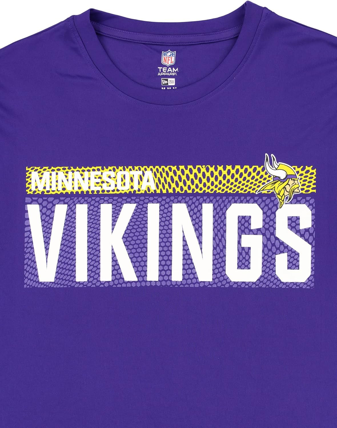 NFL Men'S Grids Dri-Tek Cool Heathered Grey Long Sleeve T-Shirt, Adult Football Tagless T-Shirt