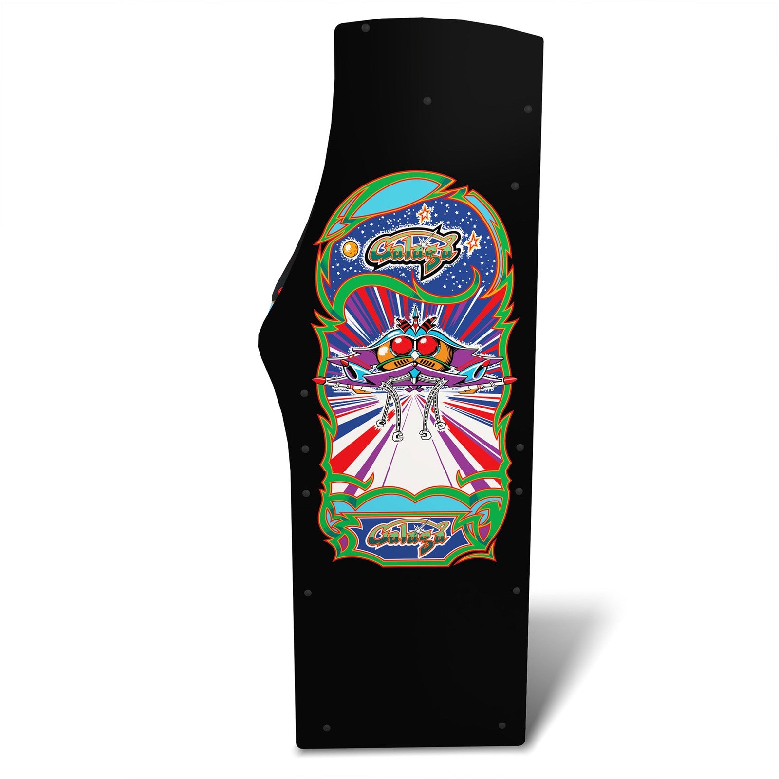 Arcade1Up GALAGA Deluxe 14 in 1 Arcade Game Machine 5-Foot Stand-Up Cabinet