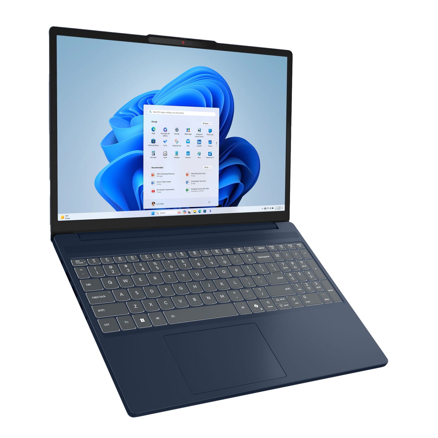 Lenovo Ideapad Slim 3I 15.3" Touchscreen Laptop - Intel Core 5 210H - WUXGA (1920 X 1200) - Windows 11
