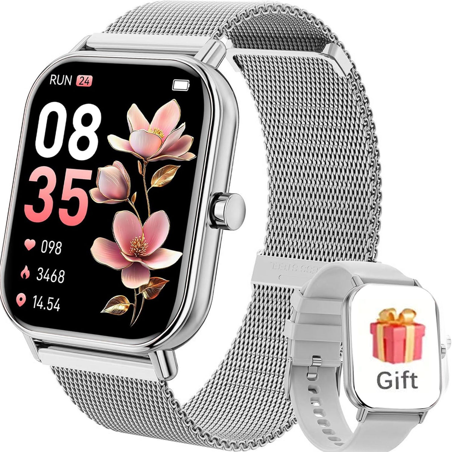 New Smartwatches Now on Sale, Featuring Message Alerts, Call Answering, Health Monitoring, Activity Tracking, Notification Reminders, and Fitness Functions.