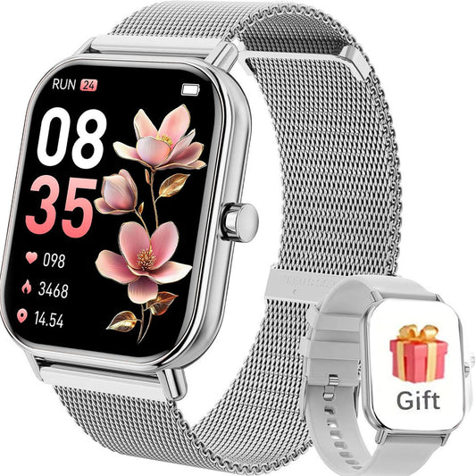 New Smartwatches Now on Sale, Featuring Message Alerts, Call Answering, Health Monitoring, Activity Tracking, Notification Reminders, and Fitness Functions.
