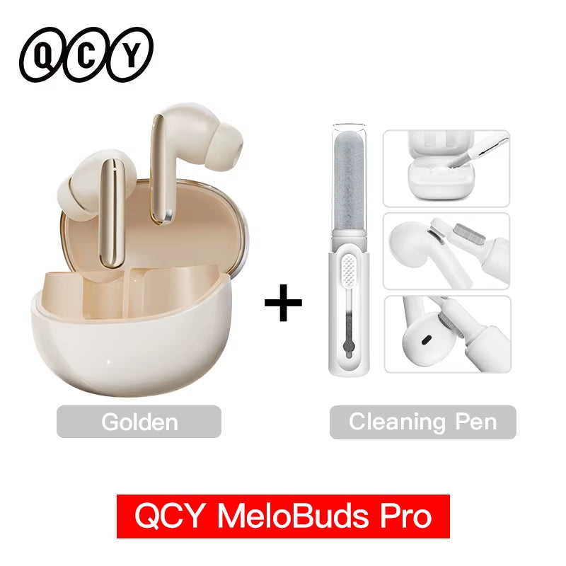 Melobuds Pro 46Db ANC Wireless Earphones Hi-Res LDAC Bluetooth 5.3 Earbuds 6 Mic Multipoint Connection In-Ear Detection