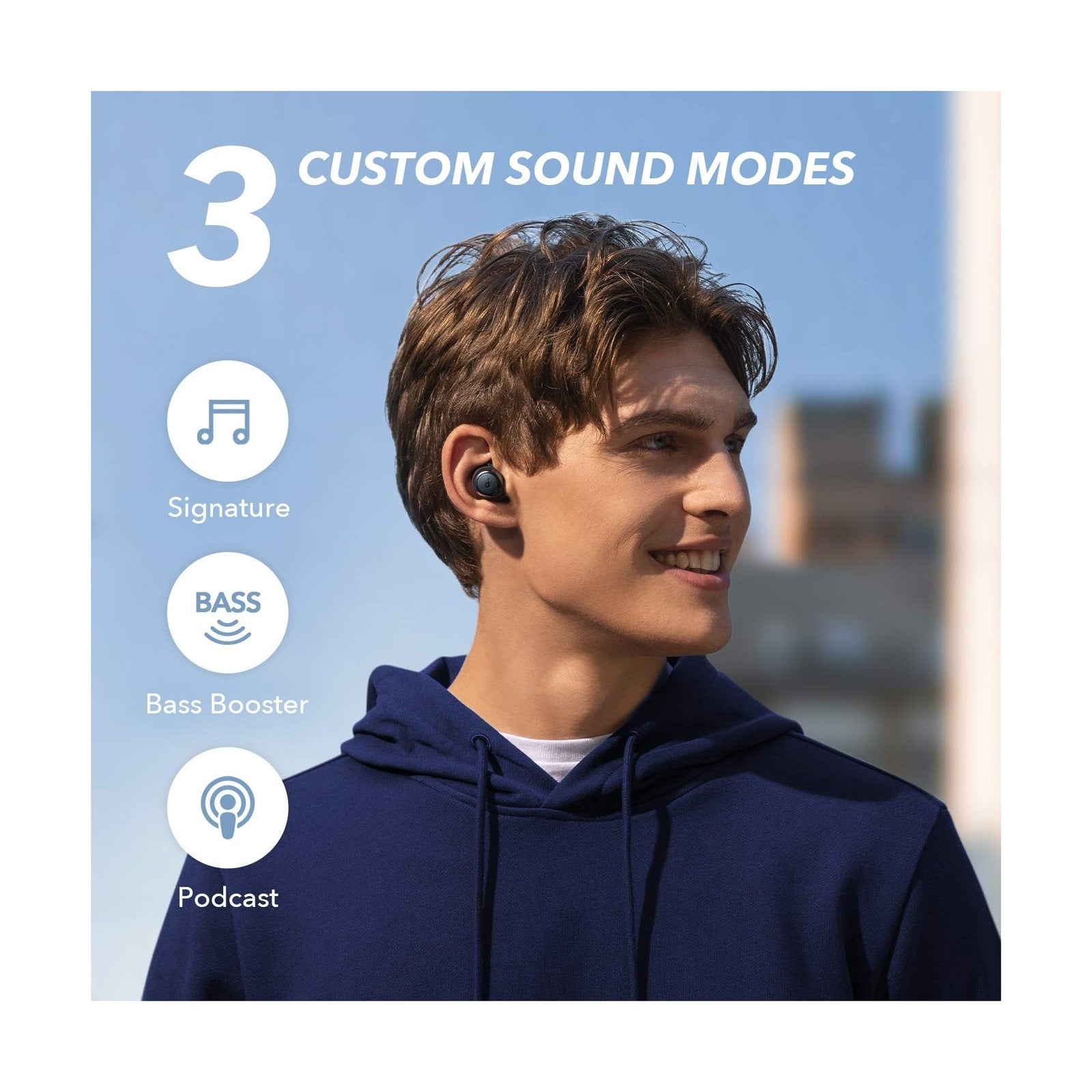 Soundcore by Anker Life A1 True Wireless Earbuds, Powerful Customized Sound, ...