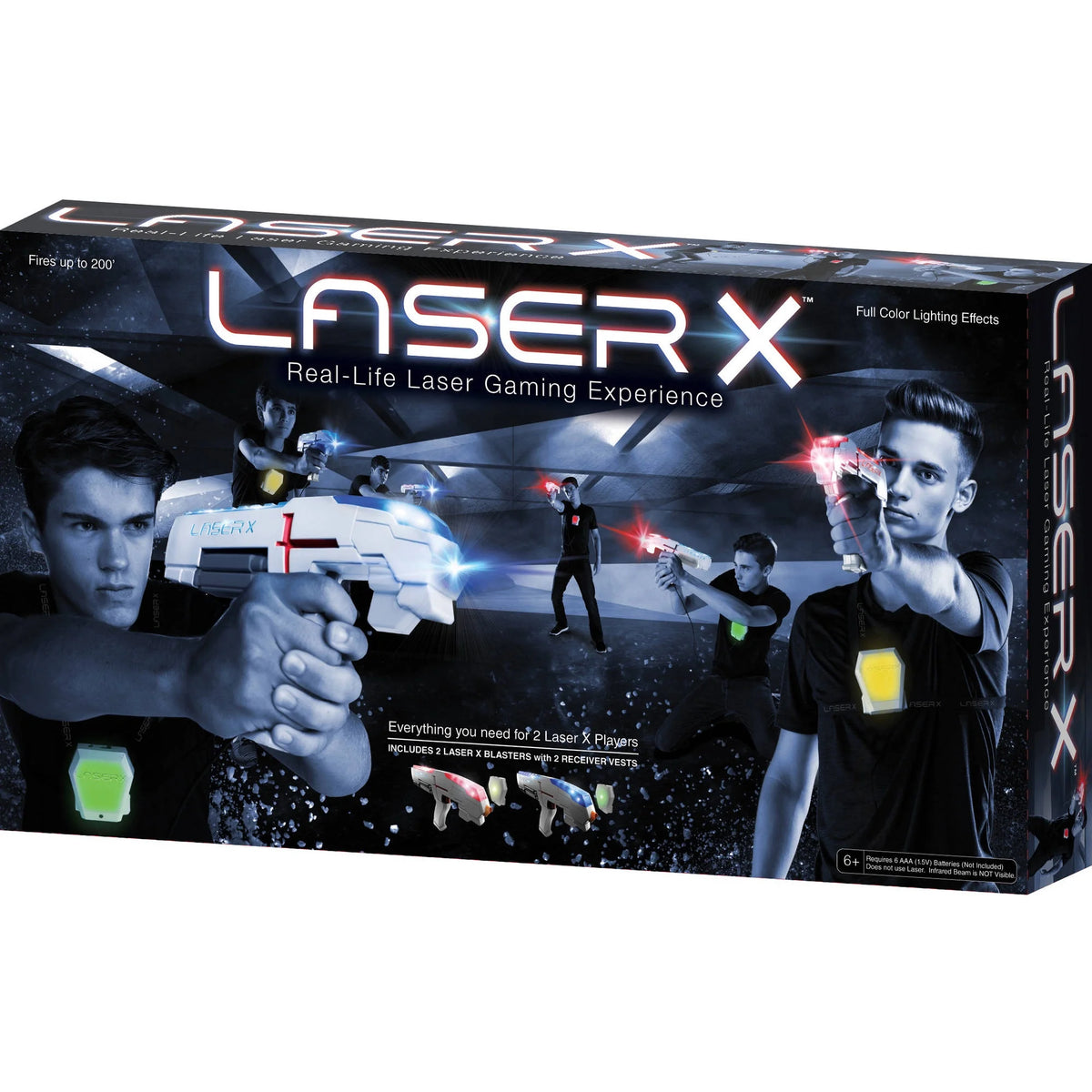 Laser Tag Blaster Double Set - Recommended for Ages 6 Years and Up